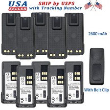 10 x PMNN4412A Li-ion Battery For Motorola XPR3300 XPR3500 XPR7550 7.4V 2600mAh
