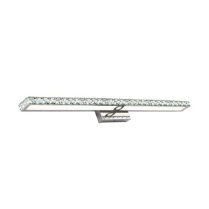 40 Inches Solfart Crystal Long Bathroom Vanity Lights Fixtures
