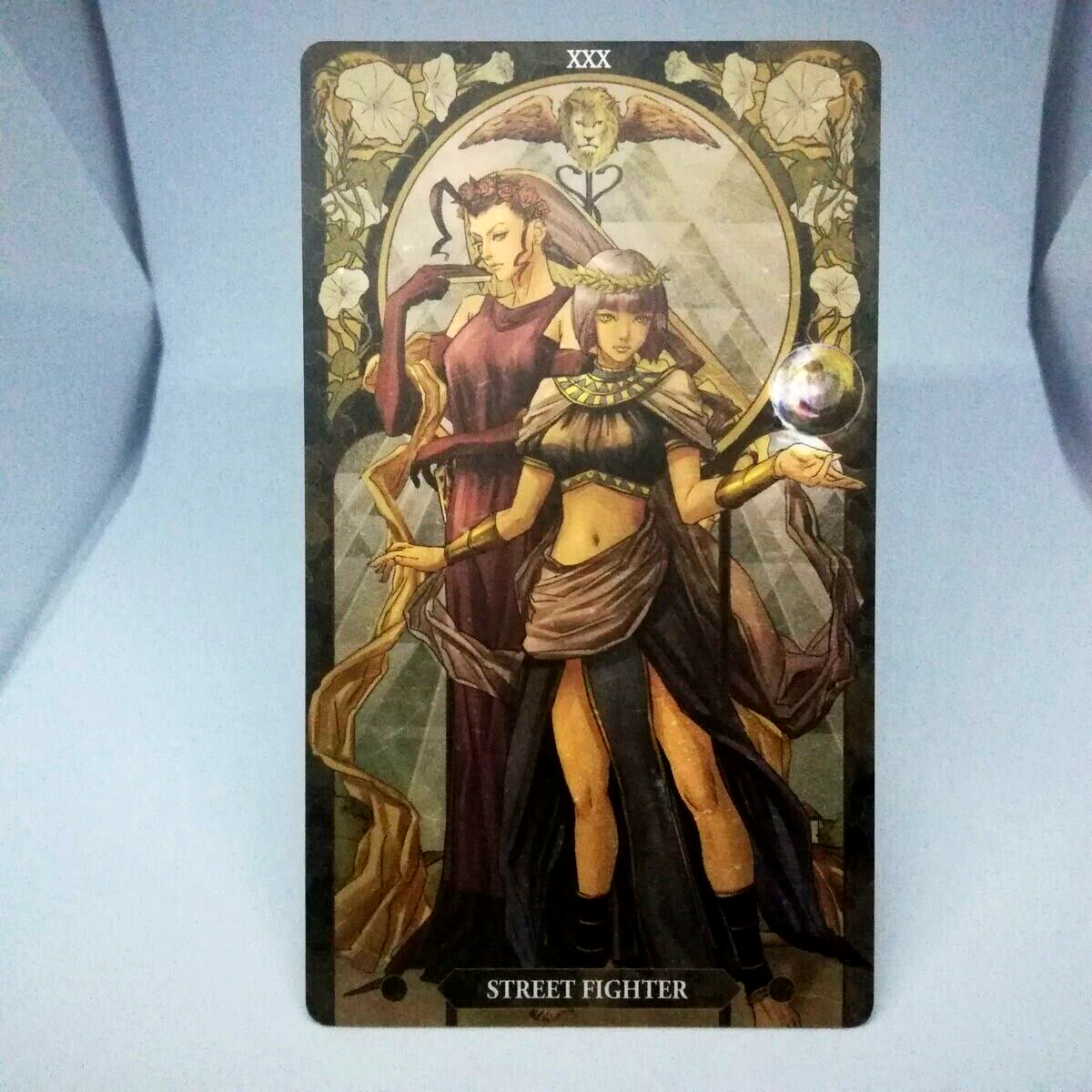 MENAT & ROSE tarot card XXX Street Fighter 30Th anniversary
