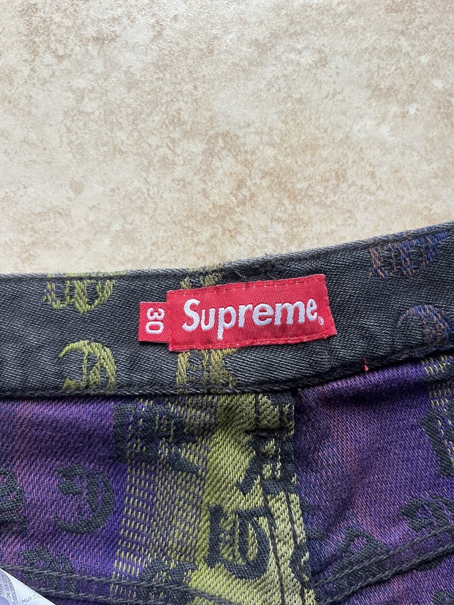 パンツ Supreme Gradient Jacquard Denim Short 30 Supreme Gradient Jacquard Denim Short (SS22) - $148
