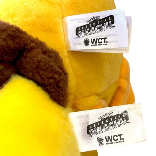 Nintendo Detective Pikachu Pokemon 8” Pikachu & Talking Psyduck 2019 - Picture 8 of 8