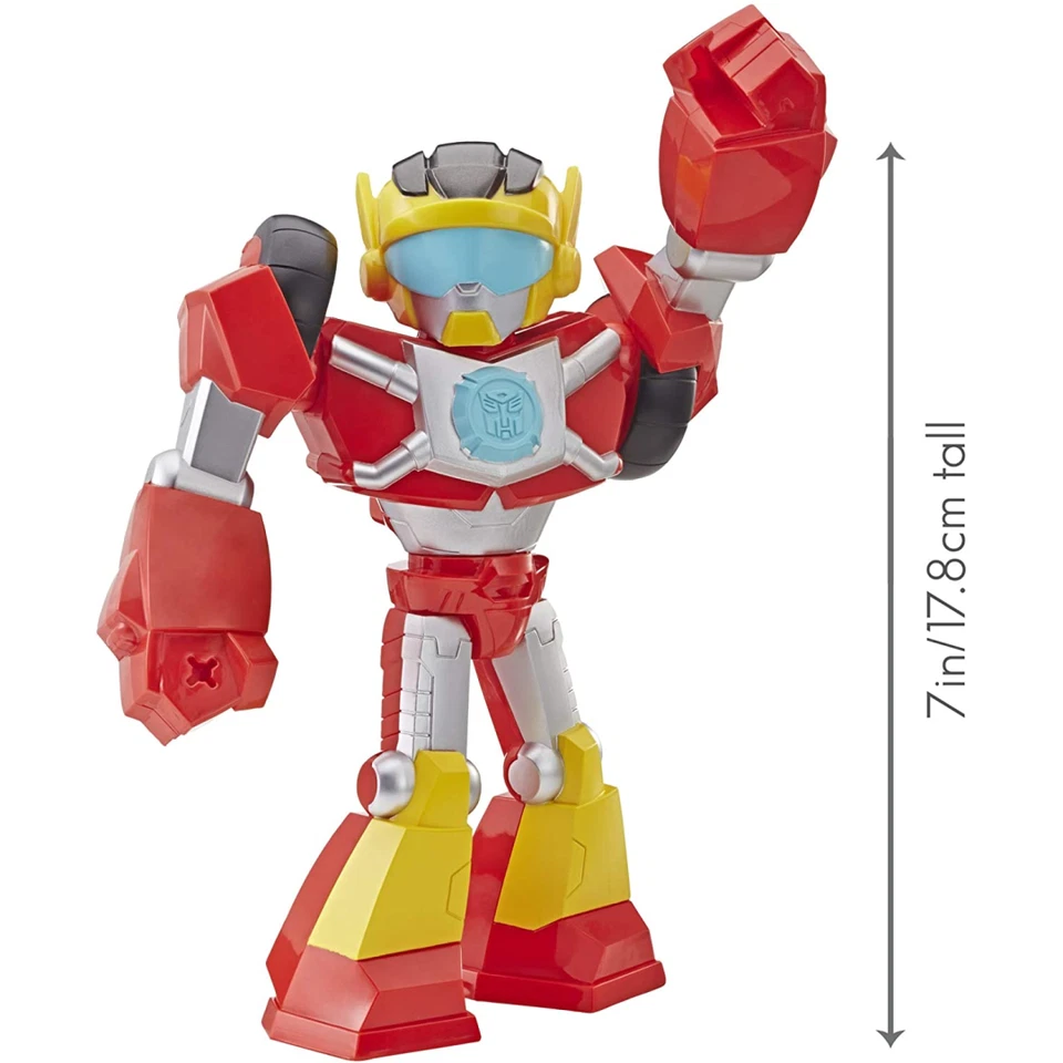 Playskool Heroes Transformers Rescue Bots Academy Mega Mighties Hot Shot Hasbro - Image 3 of 4