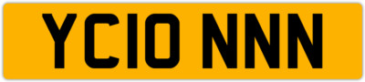 CONNOR   CONNY CON CONS CONNA CONNER PRIVATE REGISTRATION NUMBER PLATE YC10 NNN