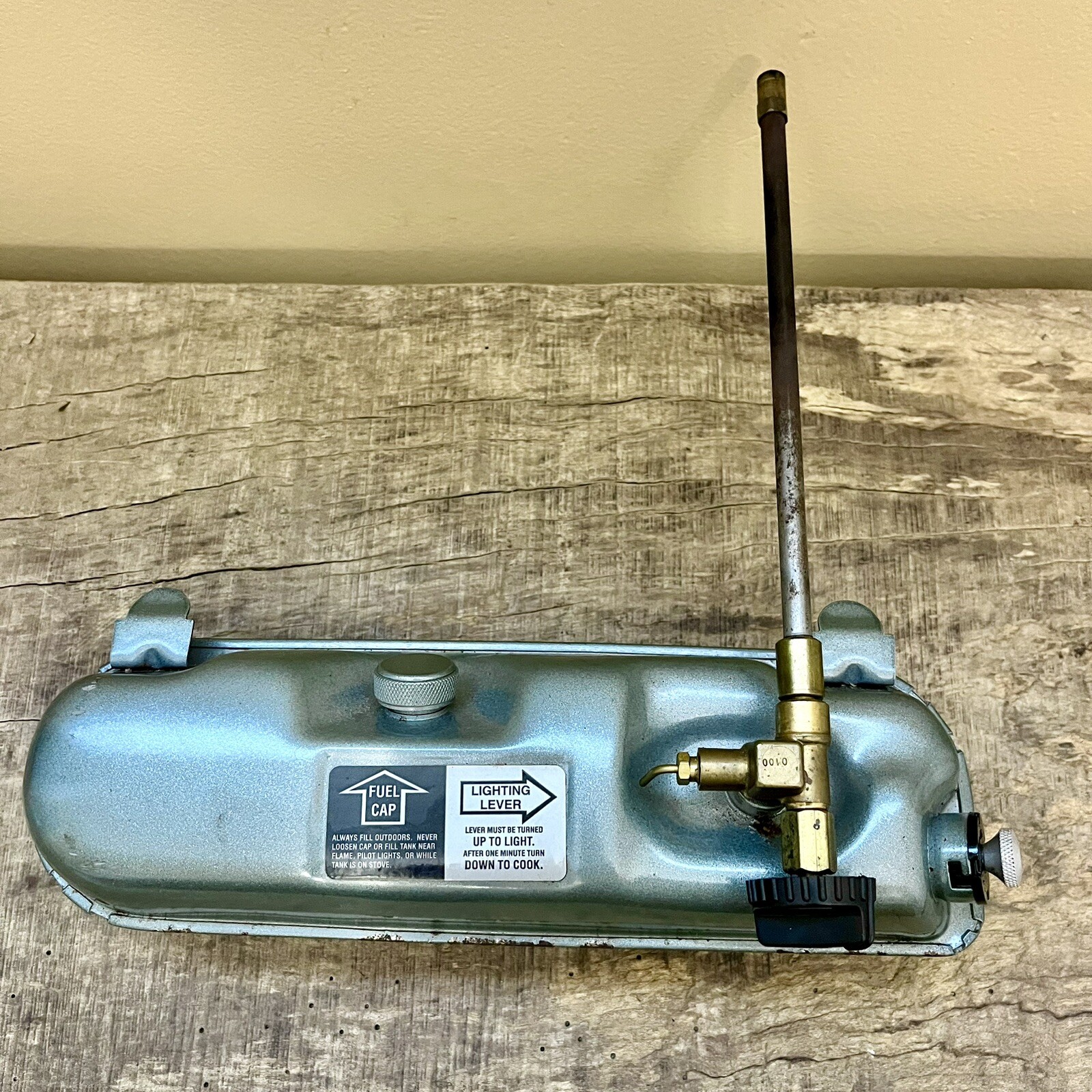 Vintage Coleman 2 Burner Dual Fuel Camp Stove 424 eBay