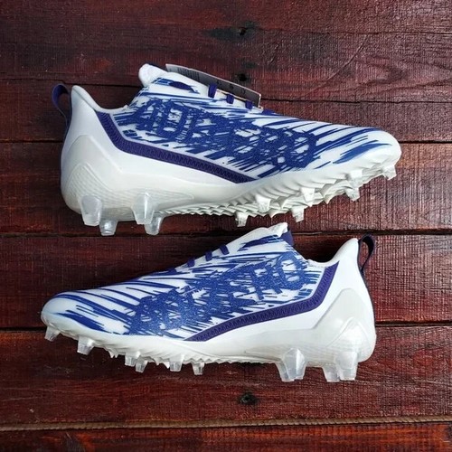 Adidas Adizero Purple Cloud Football Cleats NWT Size 8 GZ6914 - Picture 3 of 9