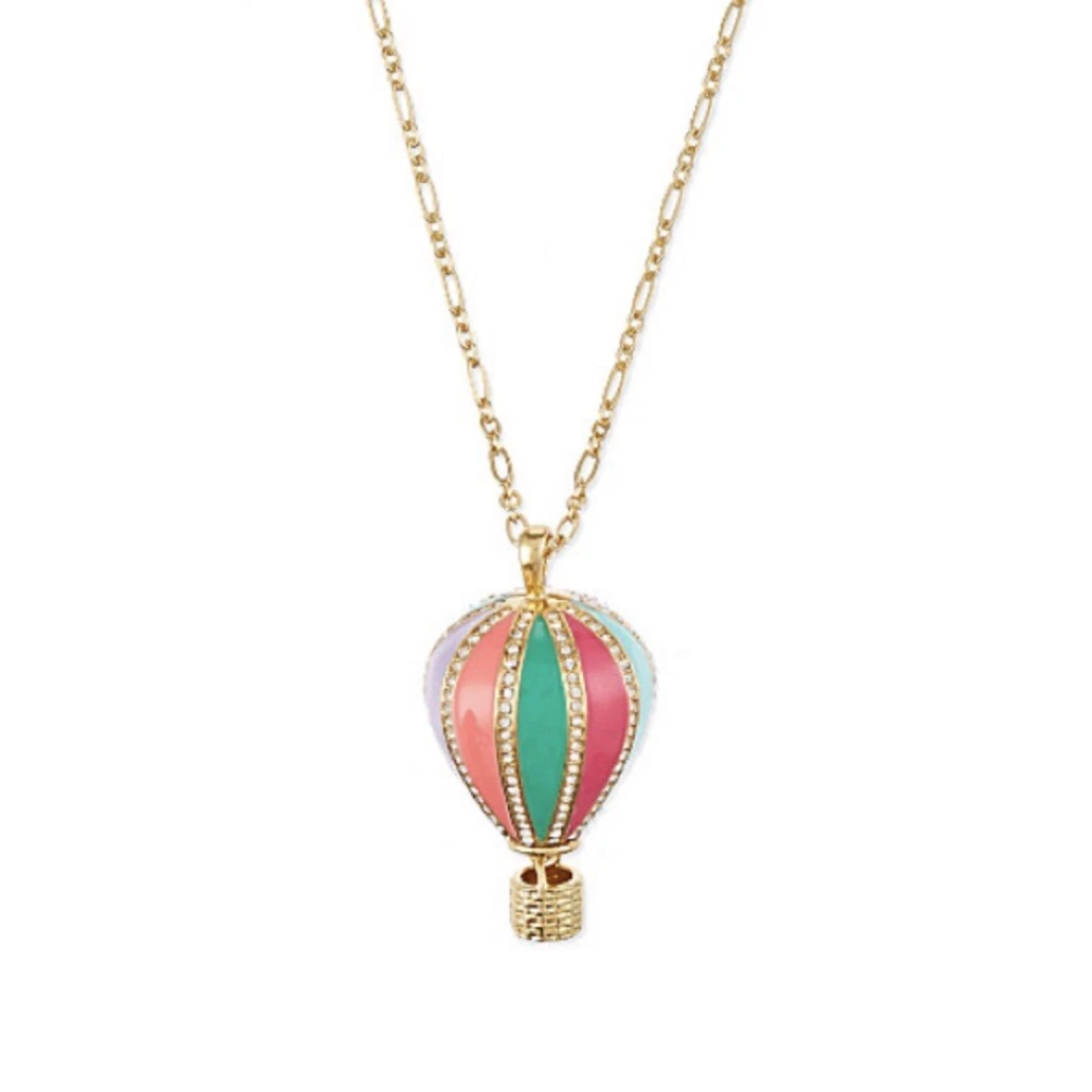 Hot air balloon necklace kate best sale spade