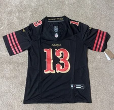Brock Purdy #13 49ers Black Men’s Medium NWT STITCHED Jersey
