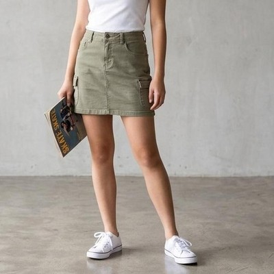 Cat-jack Girl's Green Skirt