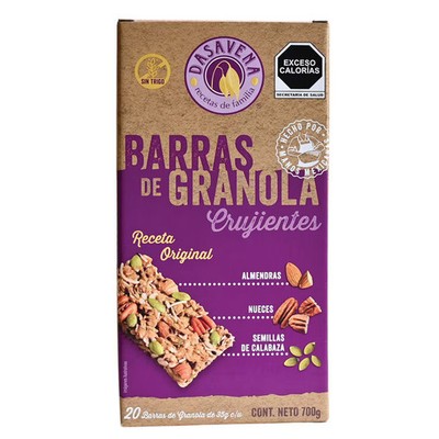 Dasavena Crunchy Granola Bars 20 pcs of 35 g