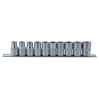 "Ks-Tools 917.0635 1/2\" Classic Sechskant-Stecknuss-Satz,10-Tlg. 10-19Mm 6-Kant"