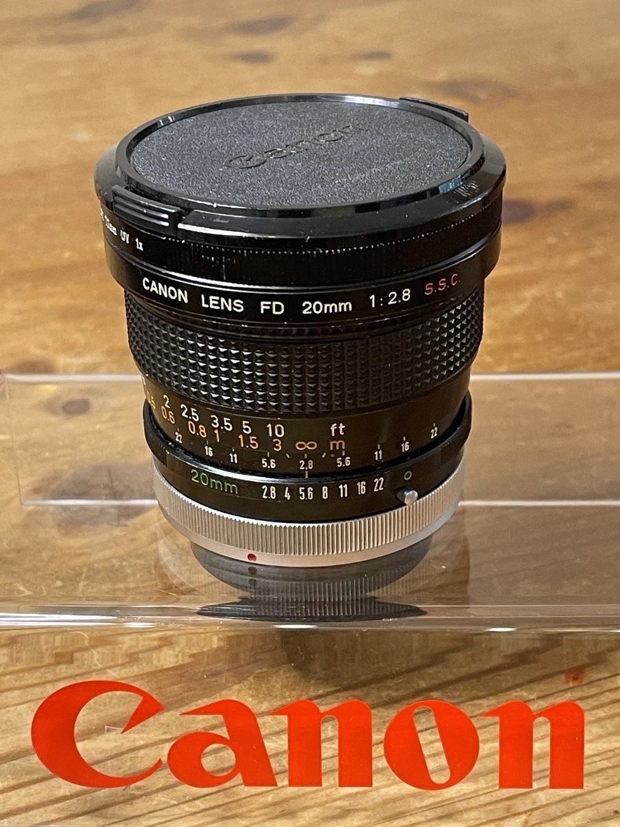 Canon FD 20mm Focal Camera Lenses for sale | eBay UK