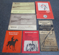 Vintage Gun Manuals Marlin Winchester Pocket Guides Remington Gamemaster 760