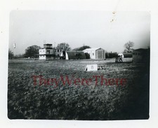 *WWII photo- 100th Bomb Group- RAF THORPE ABBOTTS Airfield CONTROL TOWER*