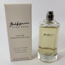 Baldessarini Hugo Boss Eau de Cologne Men Spray 2.5 fl.oz. White Box
