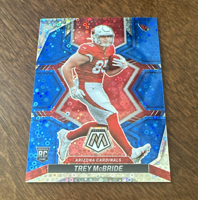 2022 Mosaic Trey McBride Rookie Disco Prizm /75 #331 Arizona Cardinals  RC