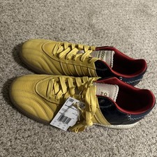 Size 11- Wales Bonner x adidas Samba Millennium Fade Gold with bag