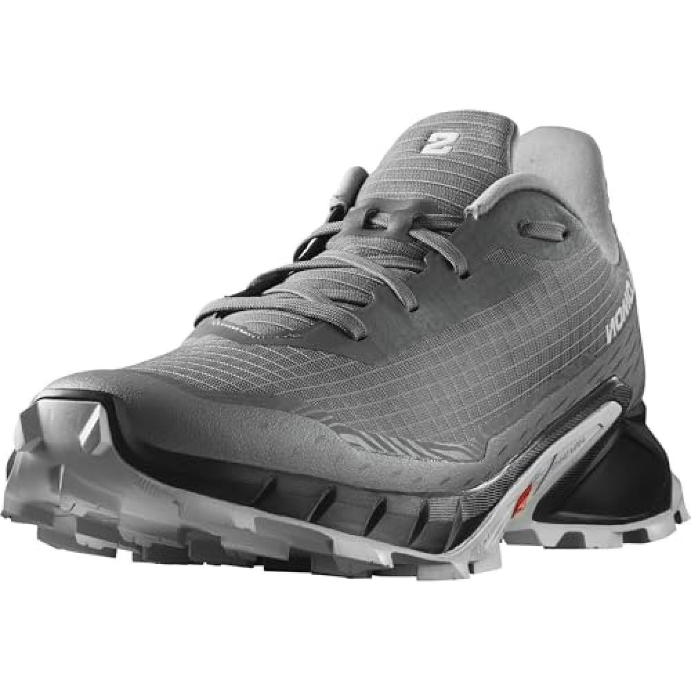 (TG. 47 1 3 EU) Salomon Alphacross 5 Scarpe da Trail Running da Uomo Grip poten
