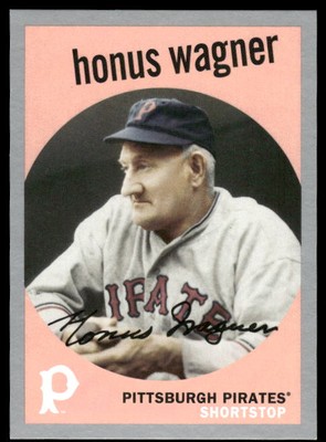 2018 Topps Archives #30 Honus Wagner Silver #/99