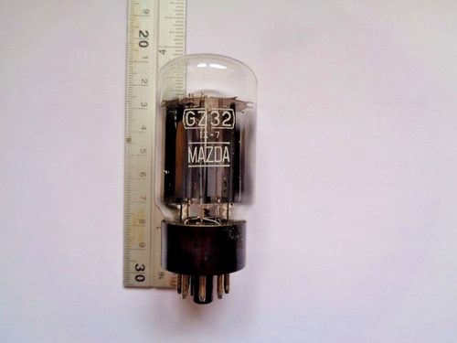Tube NOS Vintage GZ32 Mazda - Holland 1969 - Neuf En Boîte