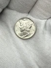 1944 P Mercury Dime Brilliant Uncirculated 90% Silver Coin BU E175
