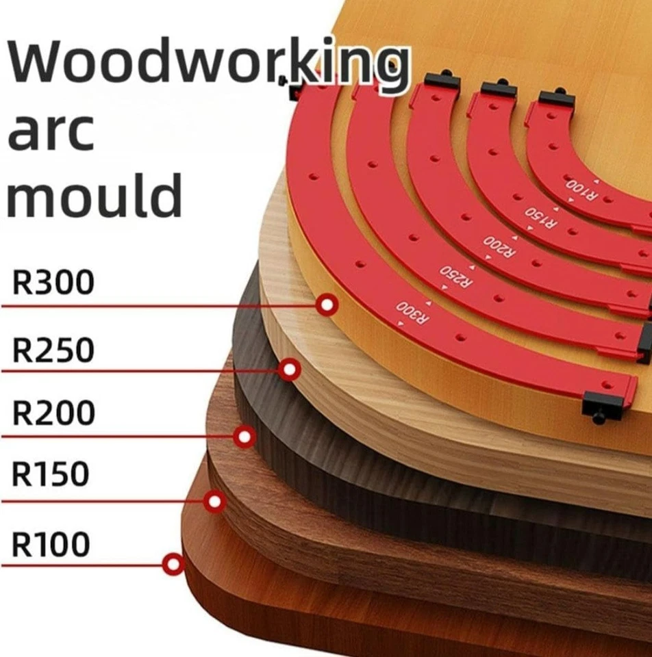 "IMBOT" Aluminium Alloy Big Arc Mold ( Full Set - 5 pcs ) - Image 4 of 4
