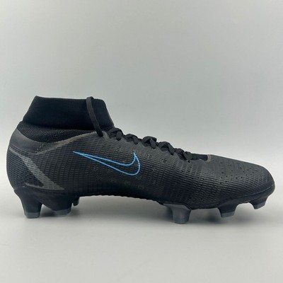 Nike Mercurial Superfly 8 Pro FG Men Size 11 Black Blue Soccer