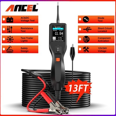 ANCEL PB50 Automotive Circuit Probe Tester Kit Car Electrical System Analyzer