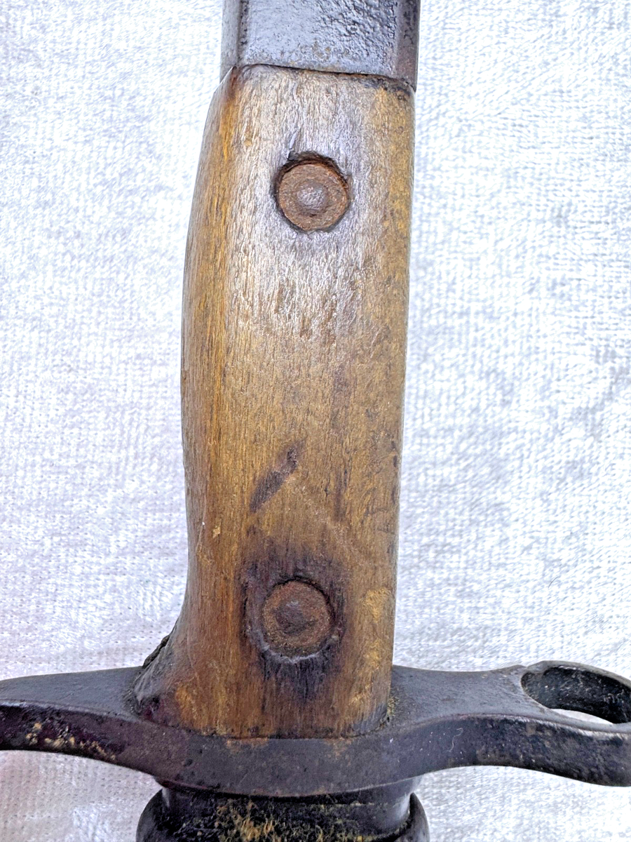 WWII JAPANESE TYPE 30 BAYONET W/ SCABBARD – KOKURA ARSENAL, HOOKED