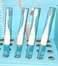 4 Individual Modern White Refresh Soft Bristle Toothbrushes