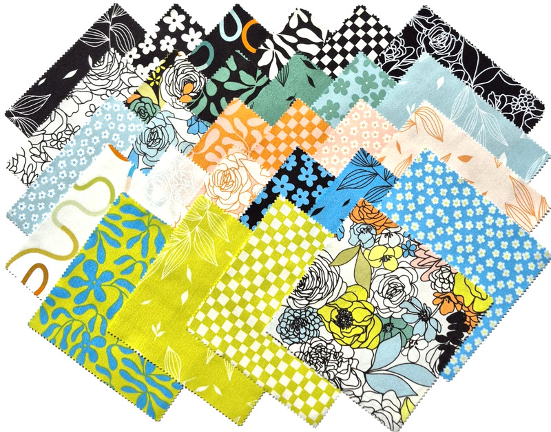 TRUE to HUE Charm Packk from MODA - (42) 5" fabric squares set - #11560PP