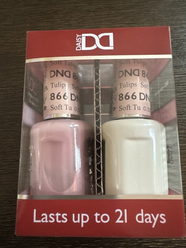 DND Daisy Soft Tulips Gel And Nail Polish Set 