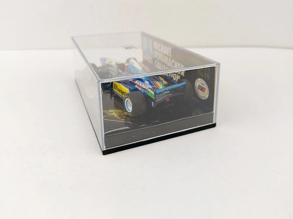 Minichamps F1 Formel 1 Modellauto 1:43 M. Schumacher Edition 43 No. 19 Benetton - Bild 3 von 4