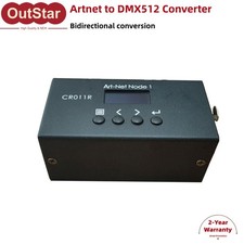 CR011R Art-Net Node 1CH Bidirectional Artnet to DMX512 Converter Light Simulator