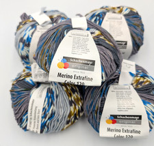 5x 50g Schachenmayr Merino Extrafine Color 120 Farbe 495
