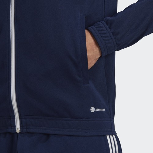 Giacca Tuta sportiva UOMO Adidas Blu Entrada 22 Training Poliestere - Foto 3 di 12