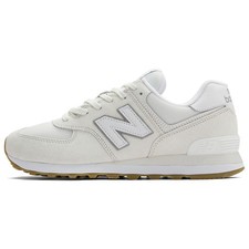 New Balance NB 574 Fabric Low top Running Shoes Unisex White U574RAD