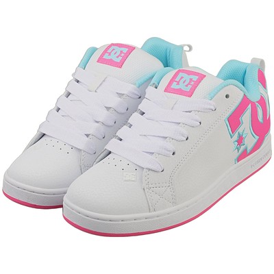 DC - Tenis Casuales Court Graffik De Patinaje Para Hombre