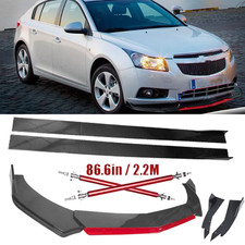 For Chevrolet Cruze Front Bumper Rear Lip Spoiler Splitters Body Kit