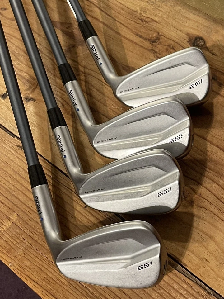 PING I59 Forged Blue Dot irons 7-Pw/Graphite ALTA CD Regular/GP MCC +4 Std. Grip - Image 3 of 4