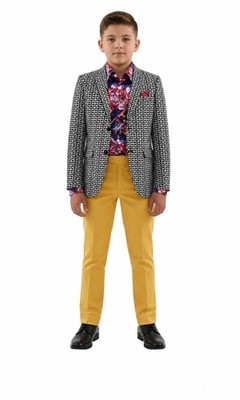 Elie Balleh Boy's Logo Blazer: A Touch of Luxury