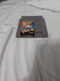 Q Bert Nintendo NES W/Box, Sleeve, Styrofoam & Cart Tested & Working