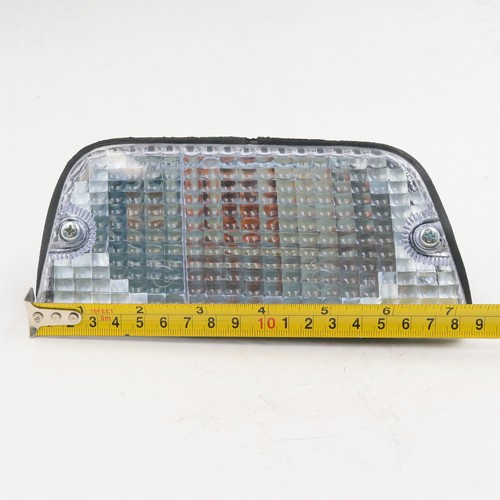 CLERAR LEN FRONT TURN SIGNAL LIGHT PAIR Fit 72-79 NISSAN DATSUN 620 PICKUP TRUCK - Picture 5 of 6