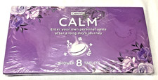CalmNFiz Shower Steamers 8 Pack - Organic 1 Count Pack of 8 , Purple