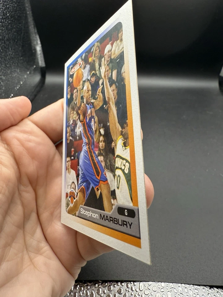 2005-06 Topps Total - Team Checklist Stephon Marbury #20 - Image 3 of 4