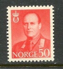 Norway #411 King Olav V 50 Ore [Mint Never Hinged]