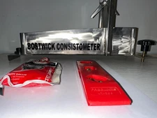 Bostwick Consistometer Stainless Steel with Free Balance Scale & Grease USA