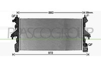 Prasco KüHler WasserküHler MotorküHler FüR Peugeot Boxer Kasten CitroëN Jumper