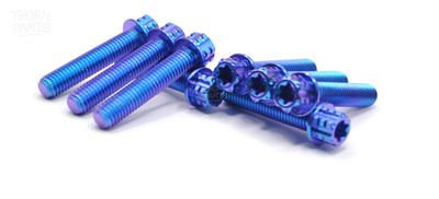 Titan Schrauben Gabelbrücke Set KTM EXC, Husaberg TE, GASGAS