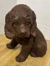 RED MILL Mfg. Cocker Spaniel Puppy Figurine Made In USA
