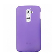 COQUE SILICONE MOCCA DESIGN GEL FROST POUR LG G2 VIOLET